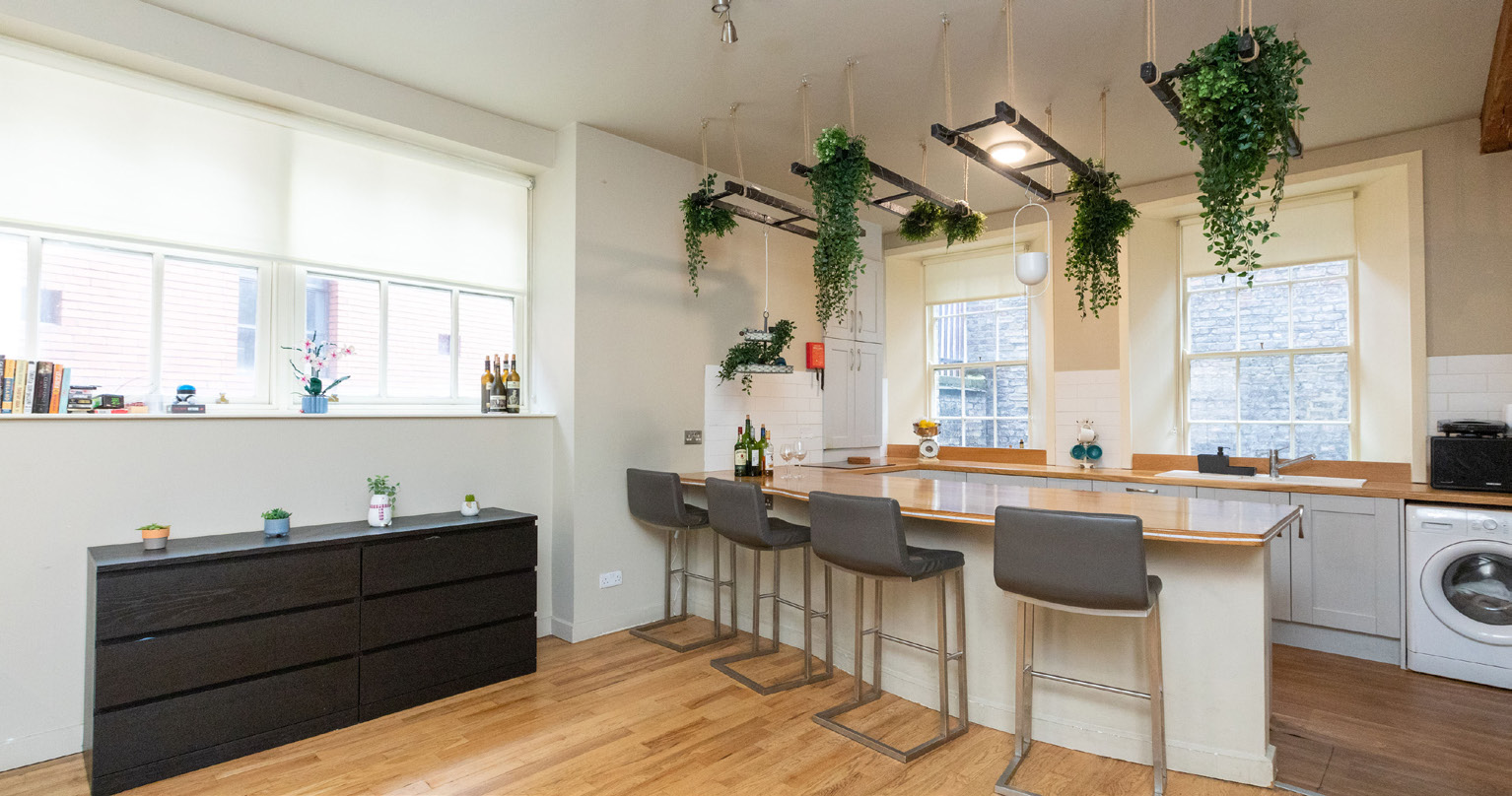 Apartment kitchen — April 2024 marketing photograph